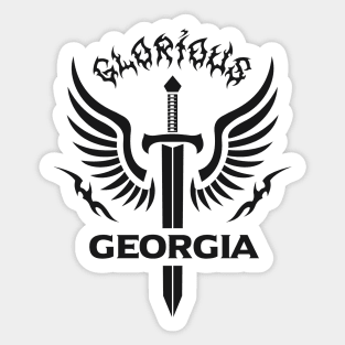 Glorious Georgia Sticker